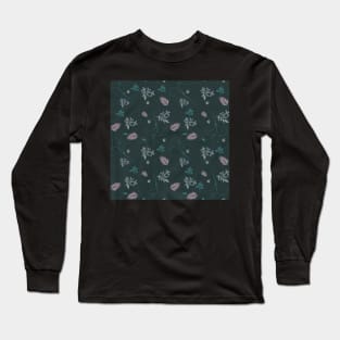 Romantic floral pattern Long Sleeve T-Shirt